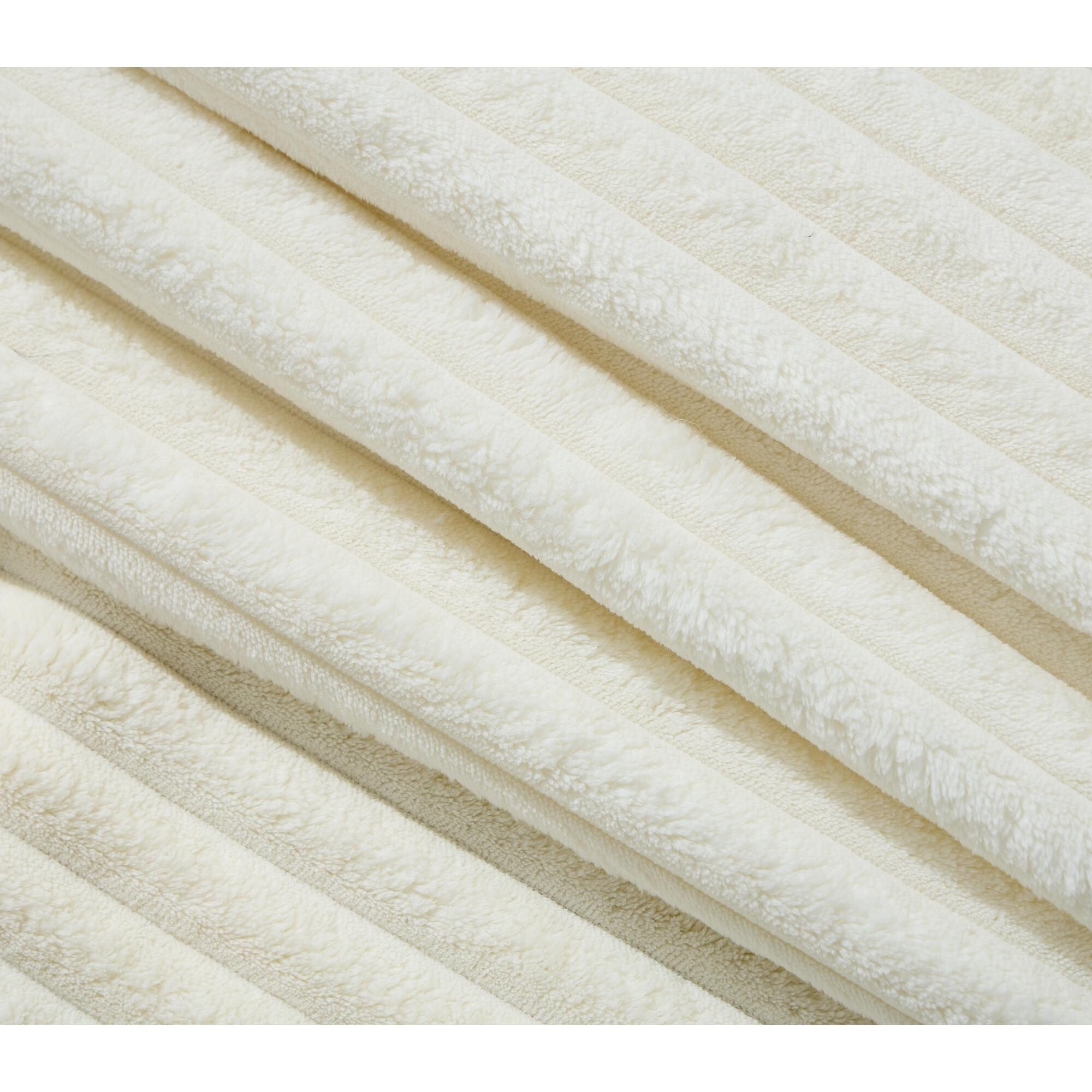 Canapé-lit surdimensionné Harmonia 109 W en velours côtelé, méridienne double profonde avec 4 coussins