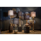 Harp &amp; Finial Sahara - Tableau mural en métal multicolore