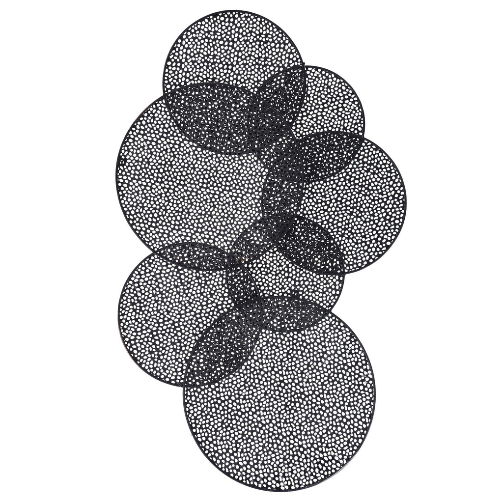 Harp &amp; Finial Sahara - Tableau mural en métal multicolore