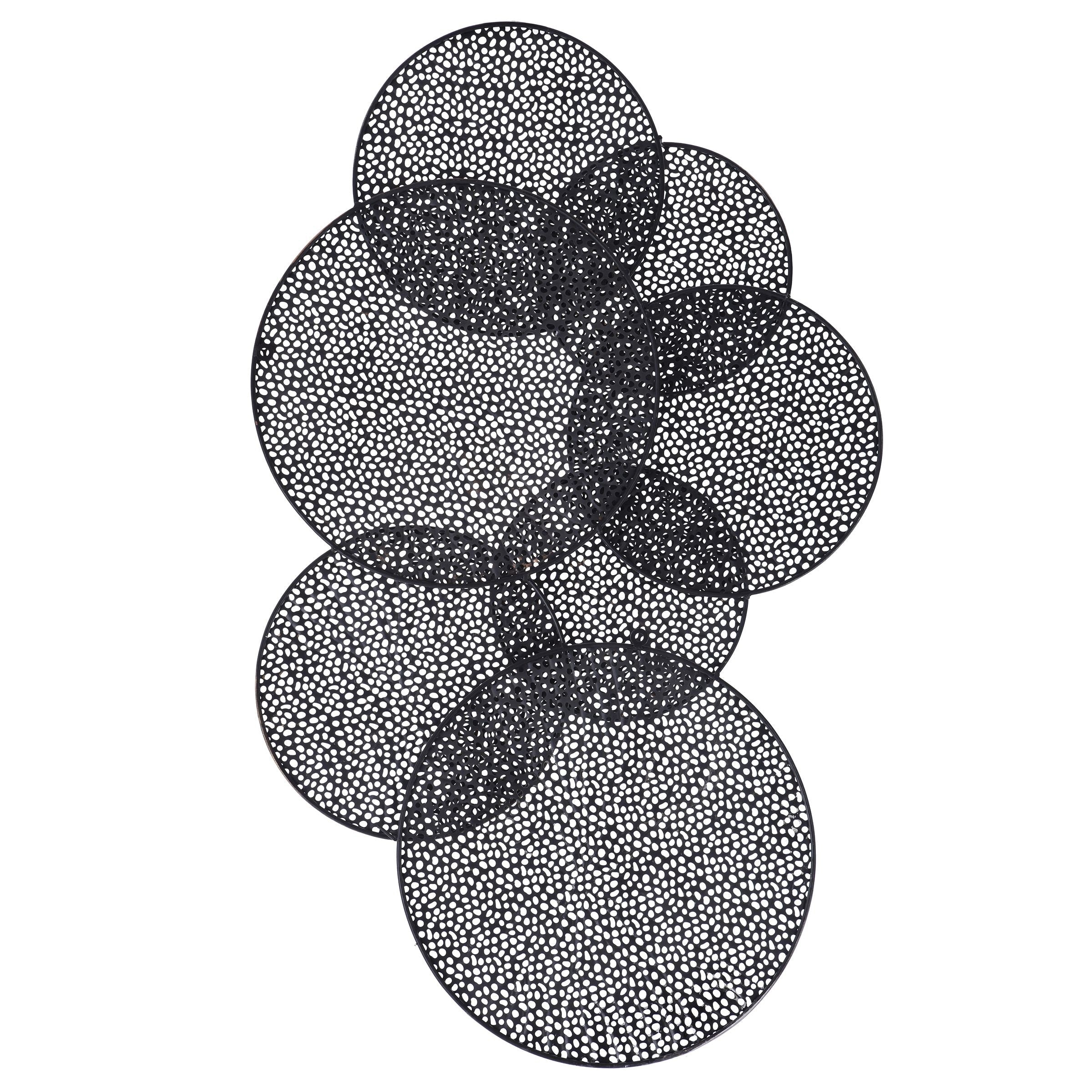 Harp &amp; Finial Sahara - Tableau mural en métal multicolore