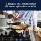 Ensemble de cuisine Henckels Clad H3 10 pièces en acier inoxydable