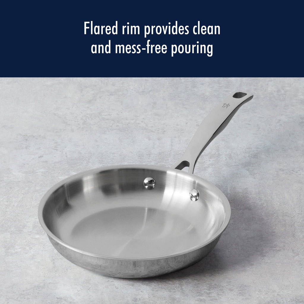 Ensemble de cuisine Henckels Clad H3 10 pièces en acier inoxydable