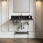 Robinet de salle de bain à large espacement Heritage de 8 po