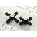 Robinet de cuisine Heritage Bridge avec pulvérisateur en laiton