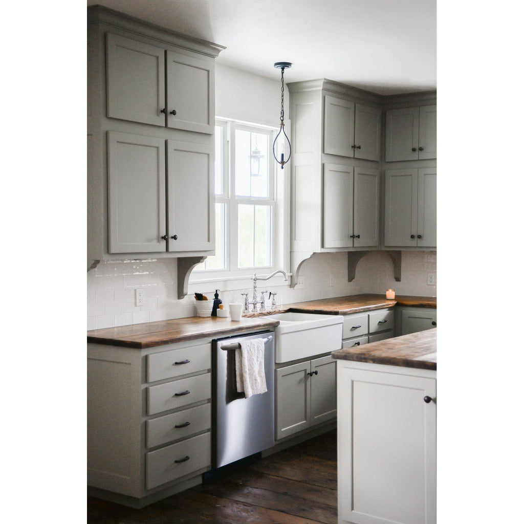 Robinet de cuisine Heritage Bridge avec pulvérisateur en laiton