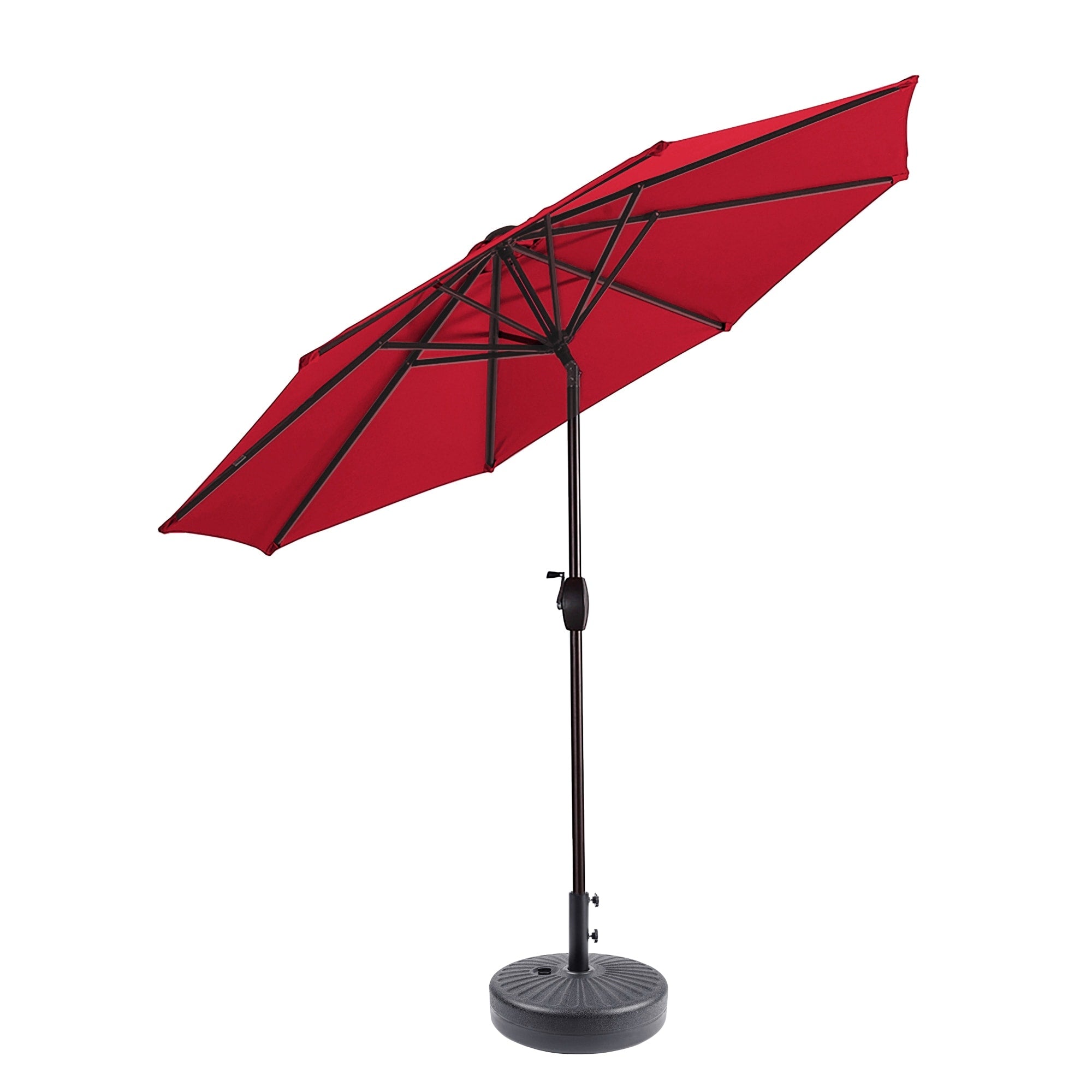 Parasol de terrasse Holme de 2,7 mètres et pied de support