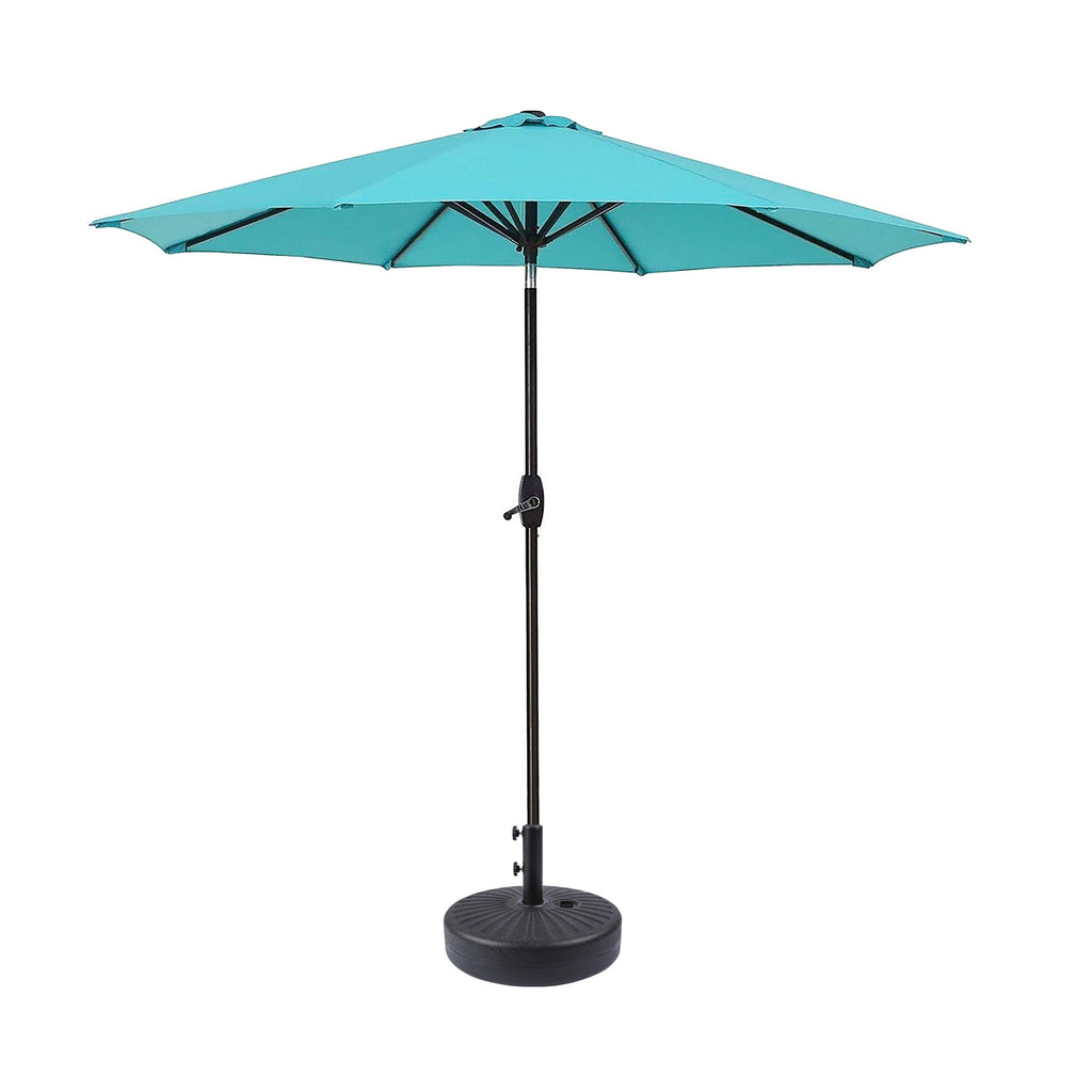 Parasol de terrasse Holme de 2,7 mètres et pied de support