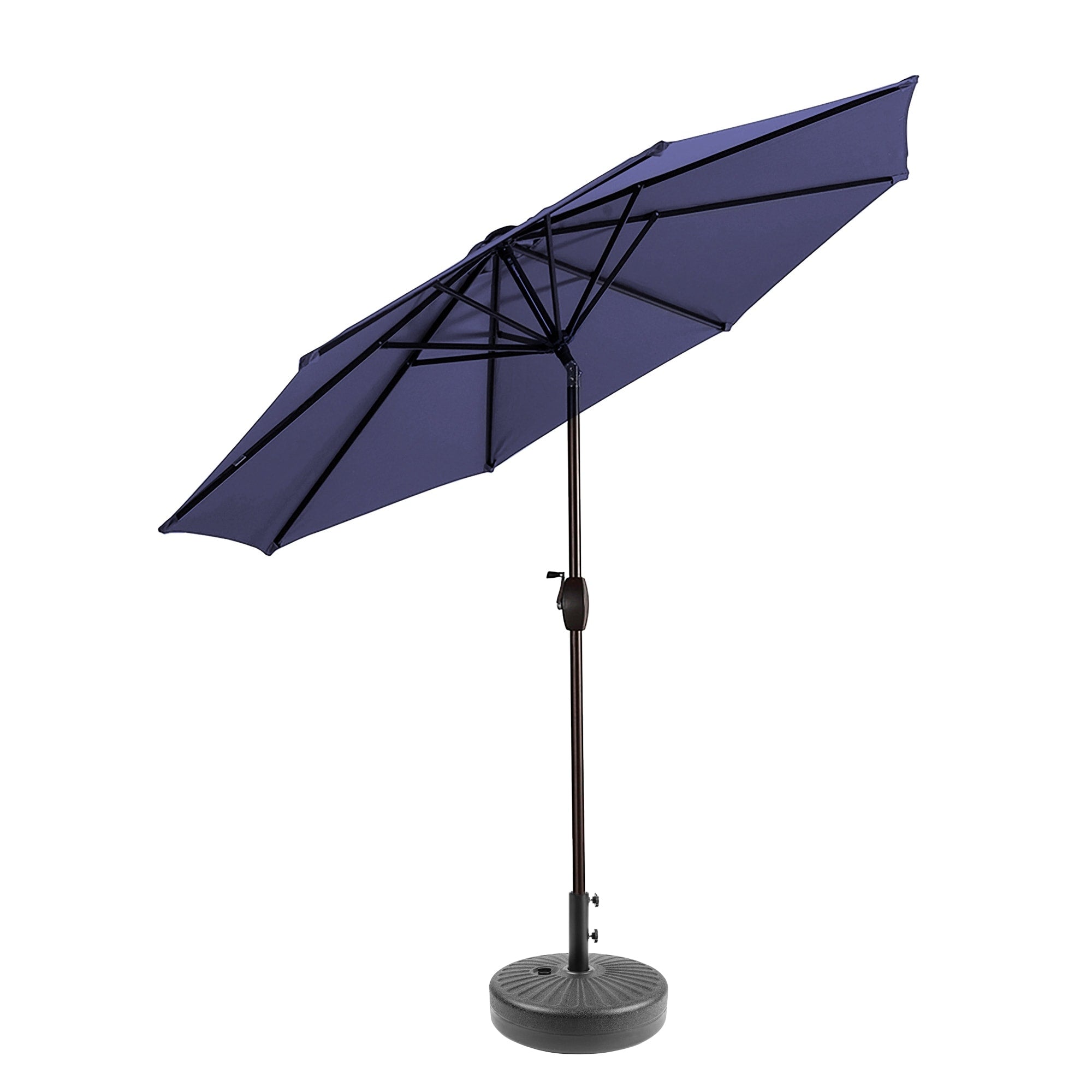 Parasol de terrasse Holme de 2,7 mètres et pied de support