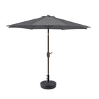 Parasol de terrasse Holme de 2,7 mètres et pied de support