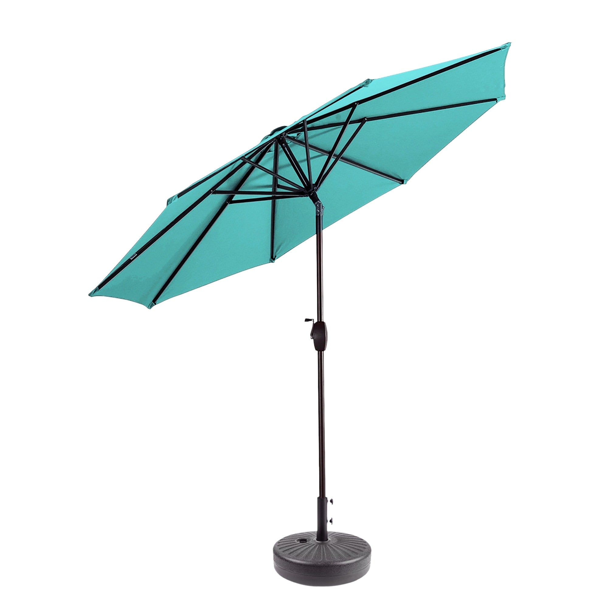 Parasol de terrasse Holme de 2,7 mètres et pied de support