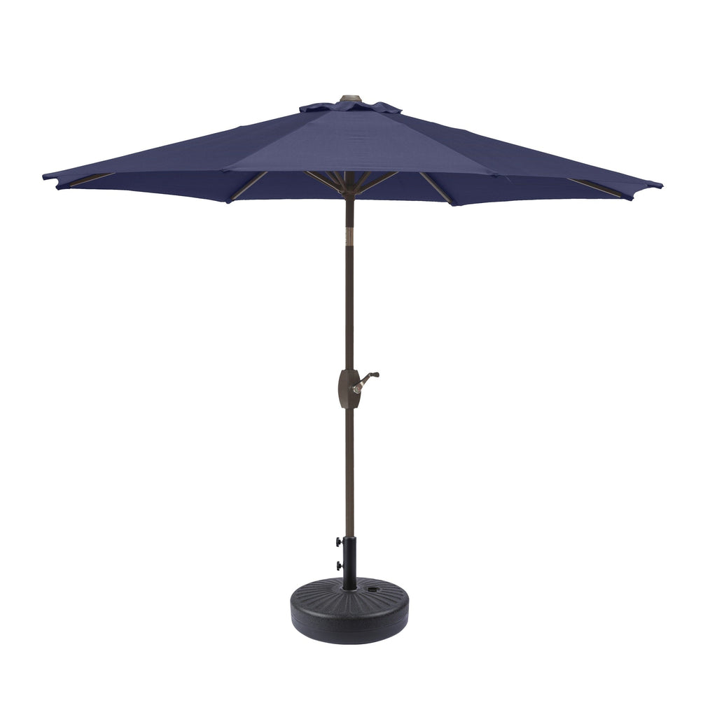 Parasol de terrasse Holme de 2,7 mètres et pied de support