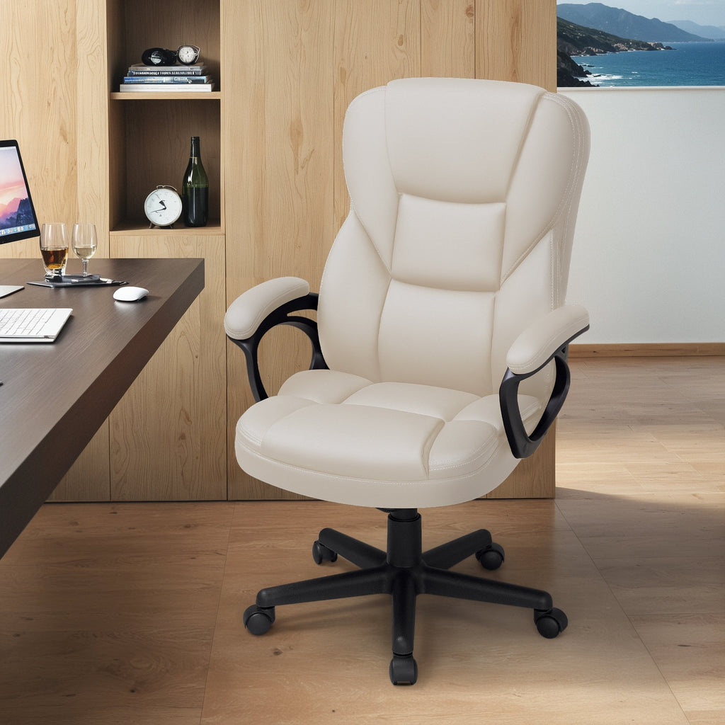 Chaise de bureau Homall, dossier haut, ergonomique, pour ordinateur, pour cadres.