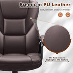 Chaise de bureau Homall, dossier haut, ergonomique, pour ordinateur, pour cadres.