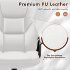 Chaise de bureau Homall, dossier haut, ergonomique, pour ordinateur, pour cadres.