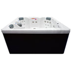 Spa pour 5 personnes avec 51 jets, jets en acier inoxydable et ozonisation - 80x80x34 (Home and Garden)