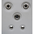 Home and Garden Spas Spa à remous 5 places avec 51 jets et système à ozone - 80x80x34