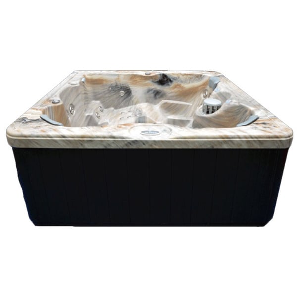 Home and Garden Spas Spa à remous 5 places avec 51 jets et système à ozone - 80x80x34