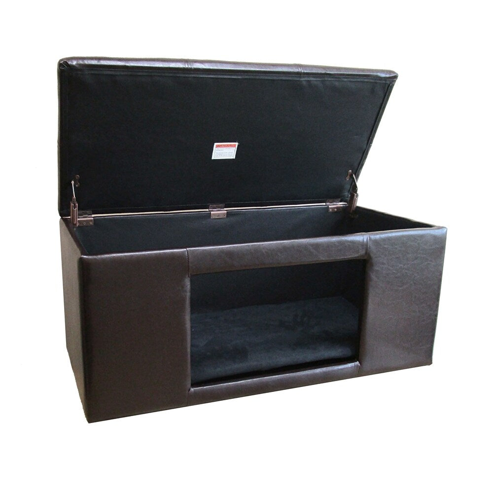 HomePop Banc-lit pour animaux de compagnie