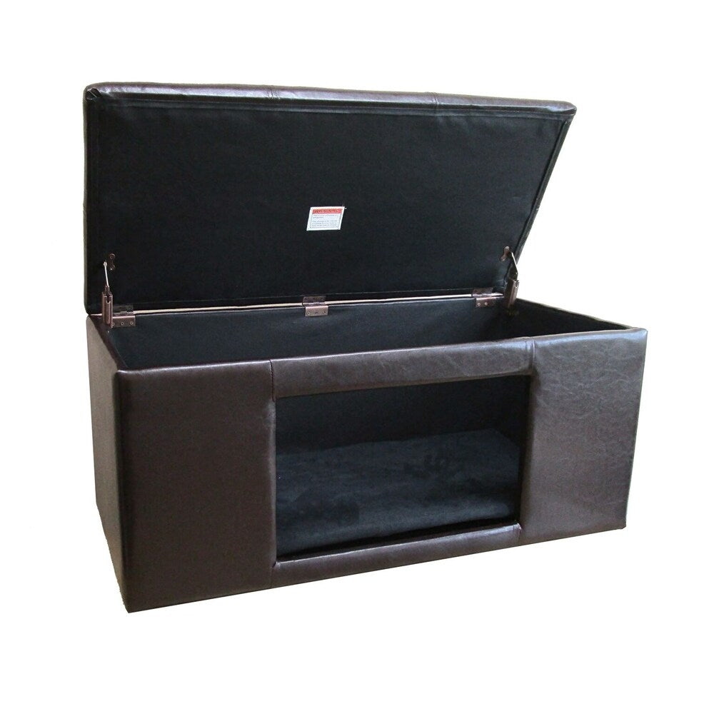 HomePop Banc-lit pour animaux de compagnie