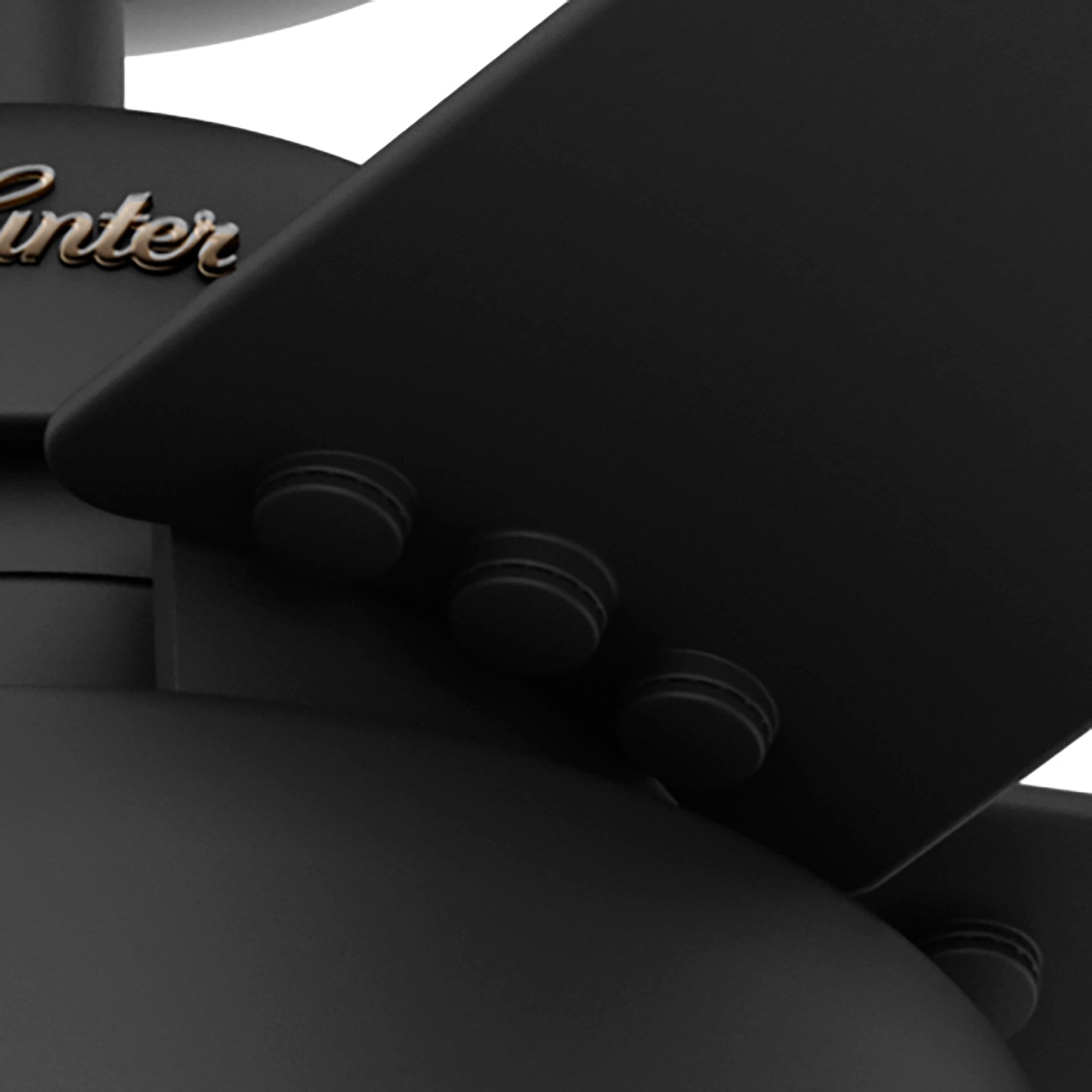 Ventilateur de plafond Hunter 52 Autumn Breeze II pour intérieur et extérieur avec éclairage LED et télécommande - Style industriel, transitionnel, moderne, en cage