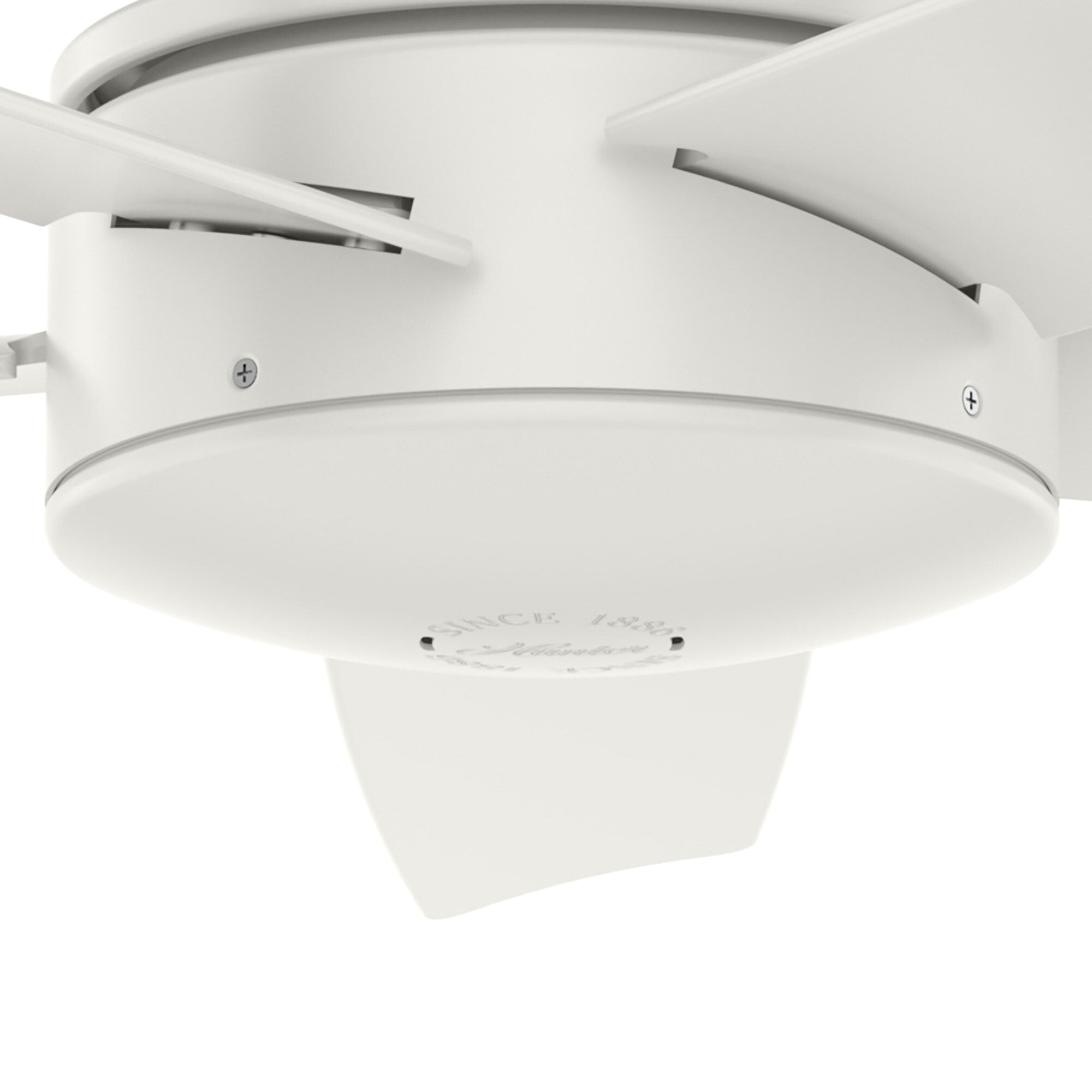 Ventilateur de plafond Hunter 52 Shorebreak WeatherMax pour intérieur/extérieur avec commande murale - Résistant aux intempéries extrêmes, au sel et à la corrosion
