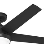 Ventilateur de plafond d'extérieur Hunter 52 Skyflow avec kit d'éclairage LED, commande murale - Style côtier moderne contemporain - WeatherMax - ÉQUIPEMENT POUR L'EXTÉRIEUR !