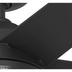 Ventilateur de plafond d'extérieur Hunter 52 Skyflow avec kit d'éclairage LED, commande murale - Style côtier moderne contemporain - WeatherMax - ÉQUIPEMENT POUR L'EXTÉRIEUR !