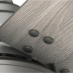 Ventilateur de plafond Hunter Whittington avec éclairage LED et télécommande - Style moulin à vent - Industriel, rustique, style farmhouse - VENTILATEUR INTELLIGENT !