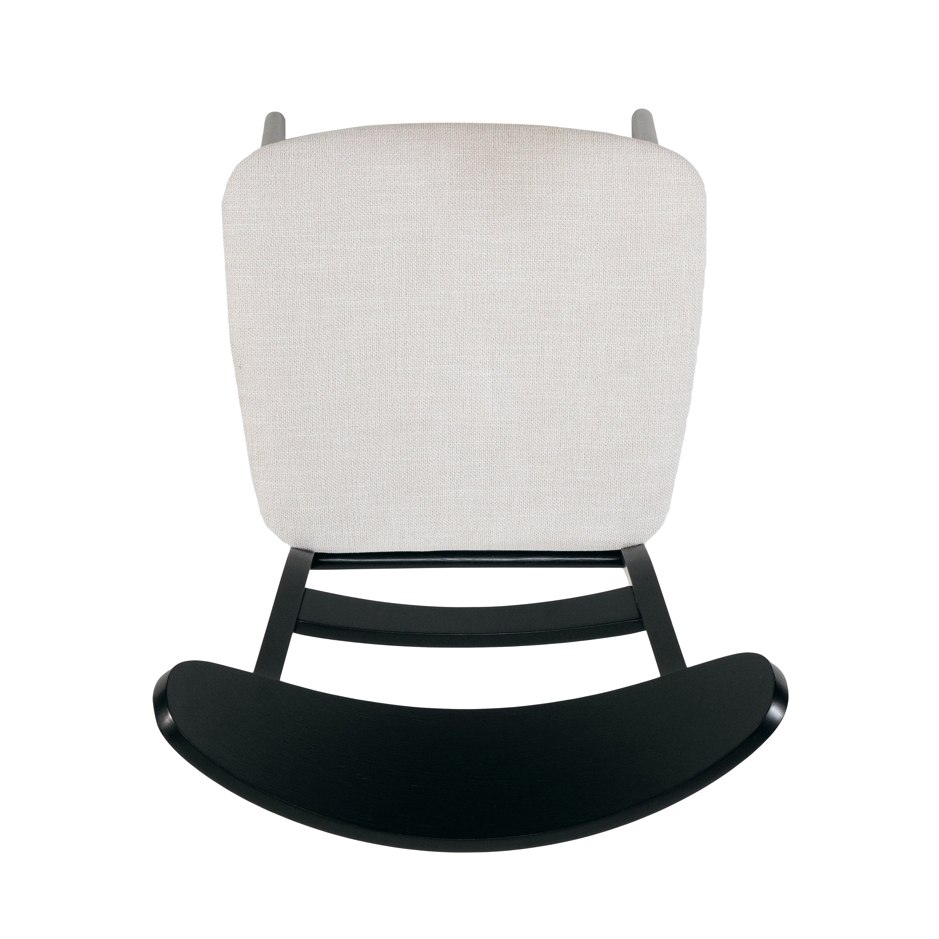 Chaise de salle à manger Abrielle en bois d'hévéa rembourrée, style moderne du milieu du siècle (lot de 2) par Christopher Knight Home