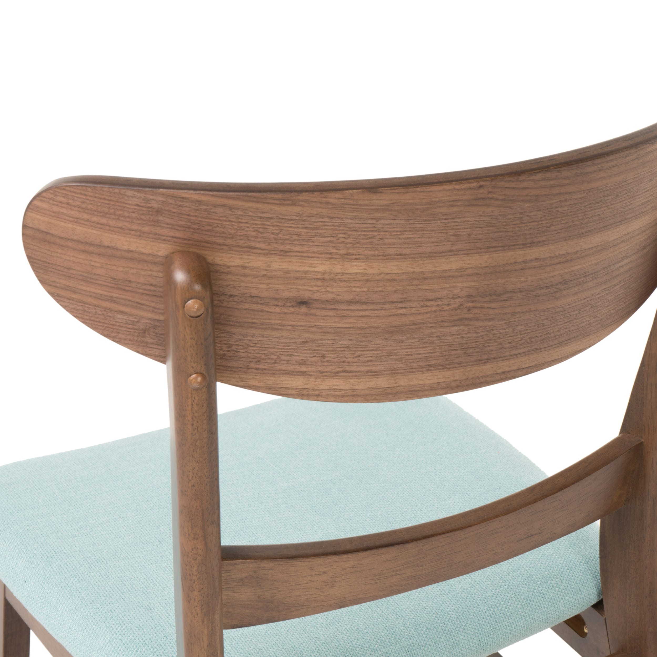 Chaises de salle à manger Idalia, style moderne du milieu du siècle (lot de 4) par Christopher Knight Home