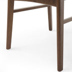 Chaises de salle à manger Idalia, style moderne du milieu du siècle (lot de 4) par Christopher Knight Home