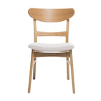 Chaises de salle à manger Idalia, style moderne du milieu du siècle (lot de 4) par Christopher Knight Home