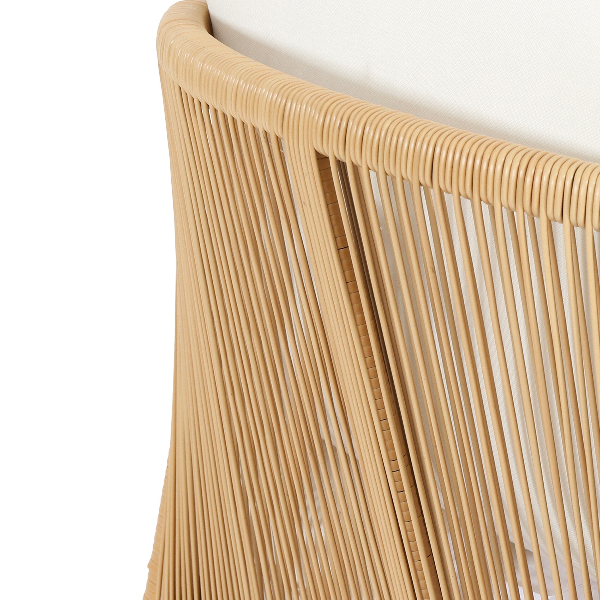 Ensemble de fauteuils club d'extérieur Jabe en bois d'acacia et osier par Christopher Knight Home