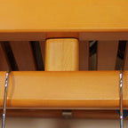 Système de rangement à l'ancienne en bois massif John Louis Home, modèle Simplicity, couleur érable miel.