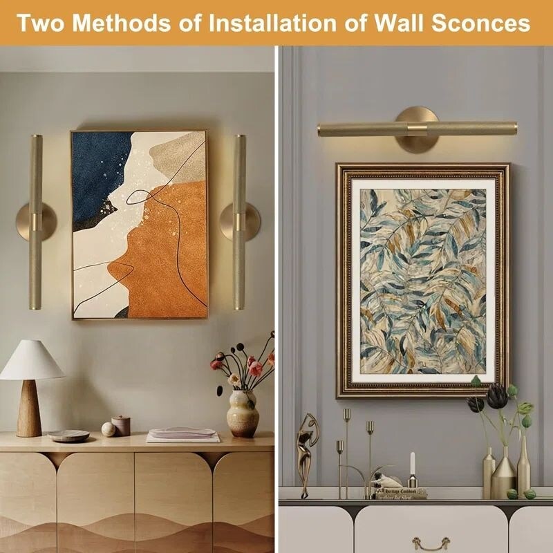 Appliques murales modernes KAYLA, luminaires muraux en laiton, éclairage mural pour salle de bain, salon, éclairage d'intérieur - N/A