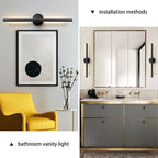 Appliques murales modernes KAYLA, luminaires muraux en laiton, éclairage mural pour salle de bain, salon, éclairage d'intérieur - N/A