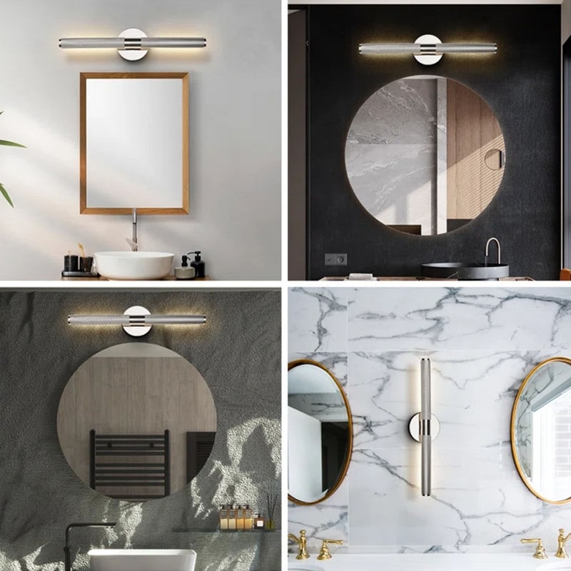 Appliques murales modernes KAYLA, luminaires muraux en laiton, éclairage mural pour salle de bain, salon, éclairage d'intérieur - N/A