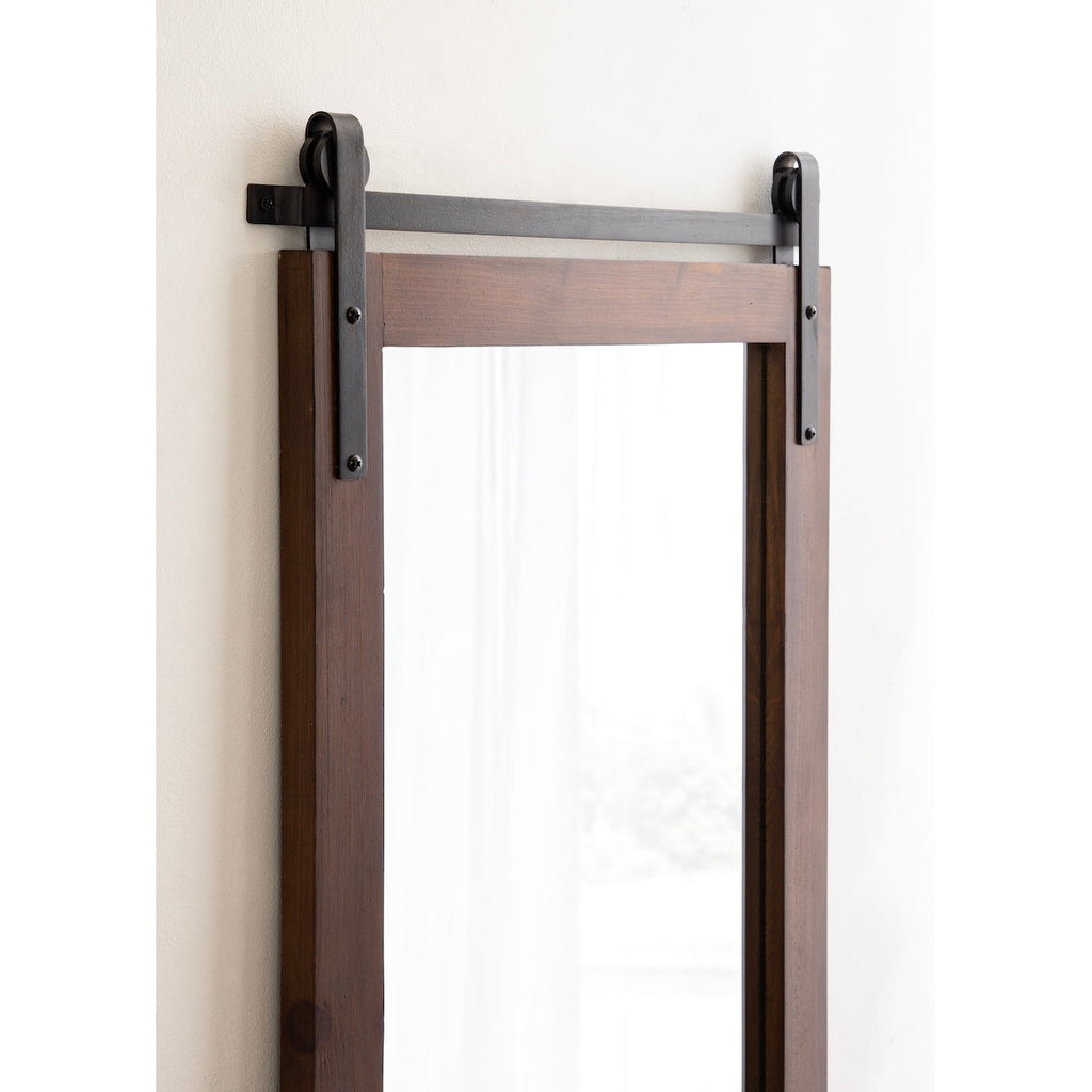 Kate and Laurel Cates Miroir mural rectangulaire rustique