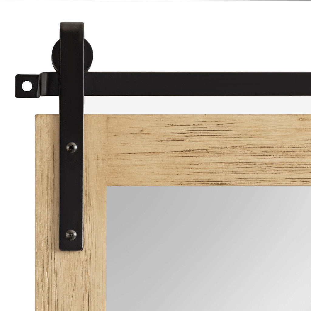 Kate and Laurel Cates Miroir mural rectangulaire rustique