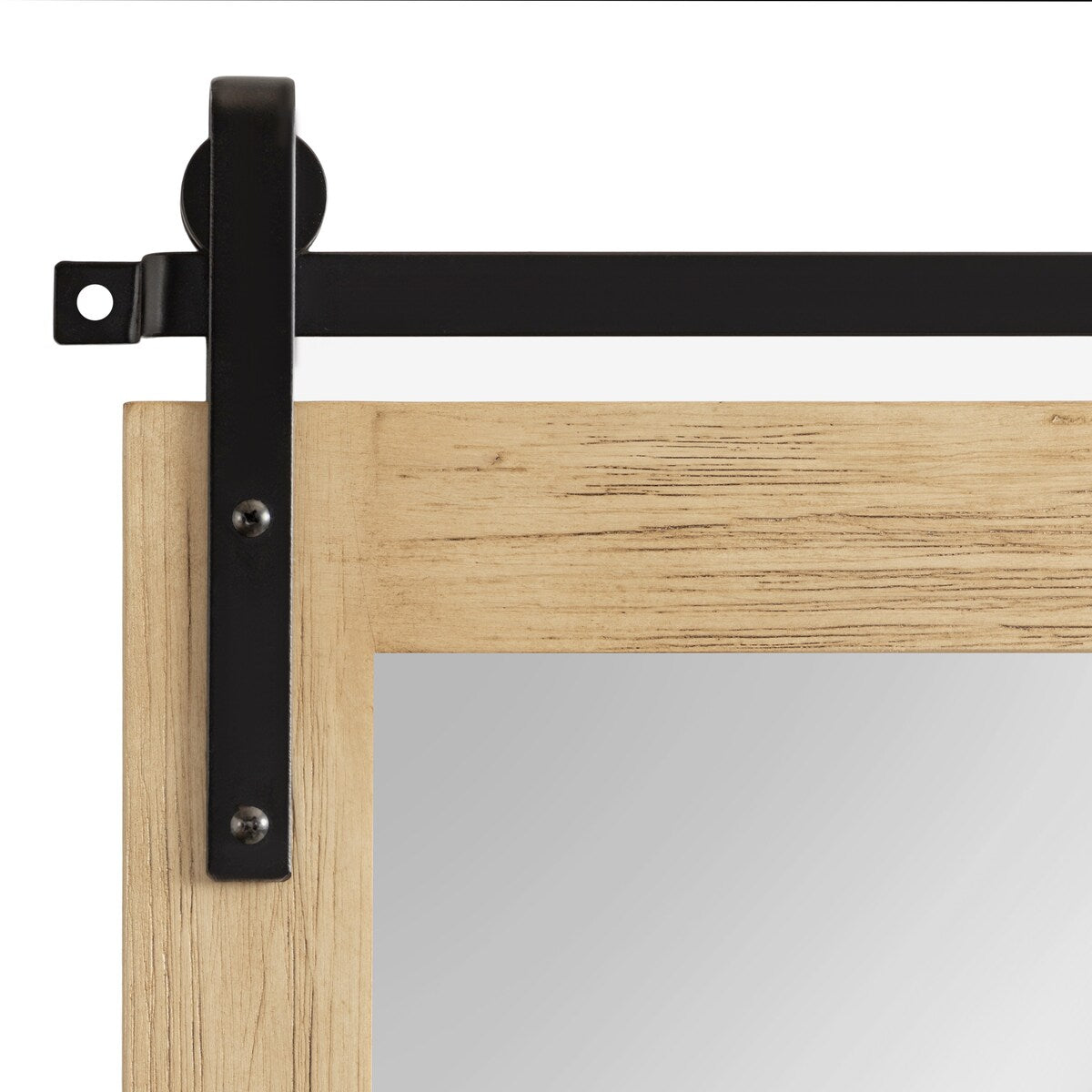 Kate and Laurel Cates Miroir mural rectangulaire rustique