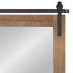 Kate and Laurel Cates Miroir mural rectangulaire rustique