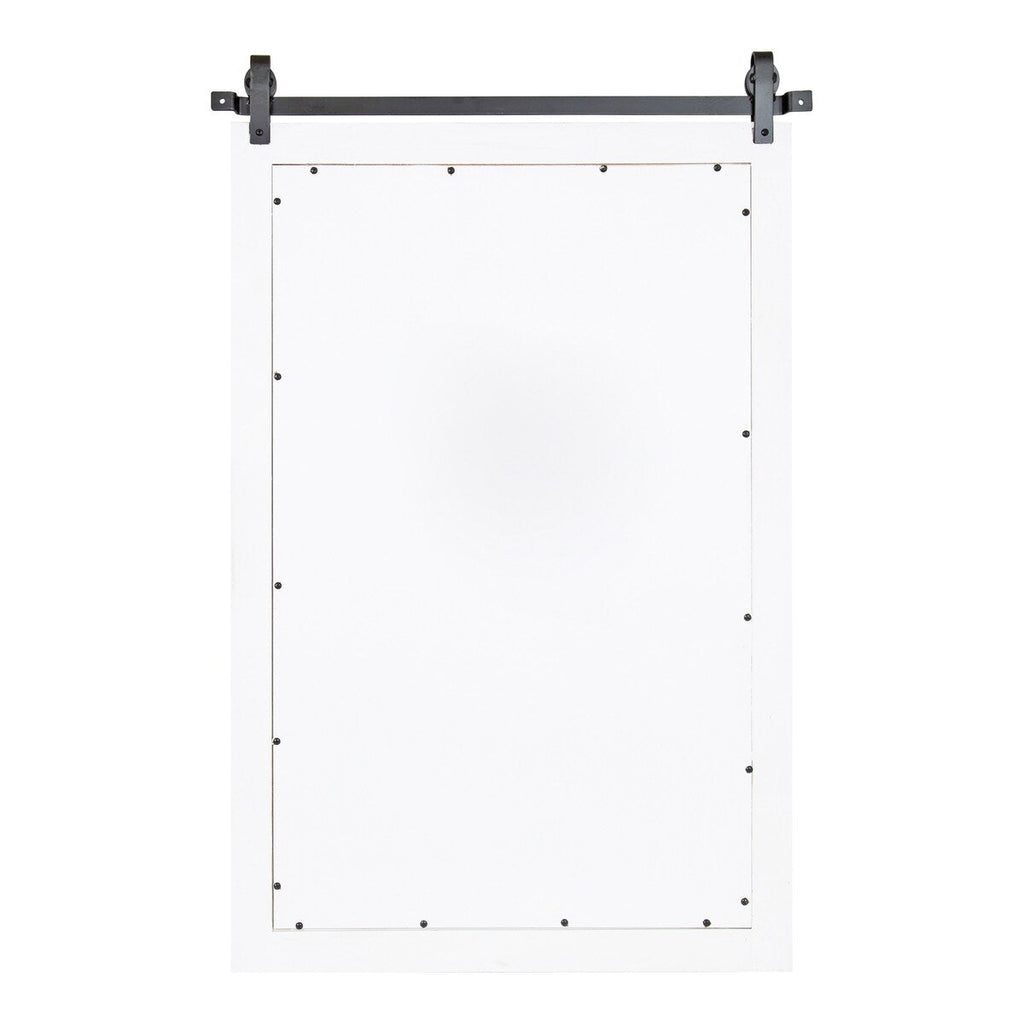 Kate and Laurel Cates Miroir mural rectangulaire rustique