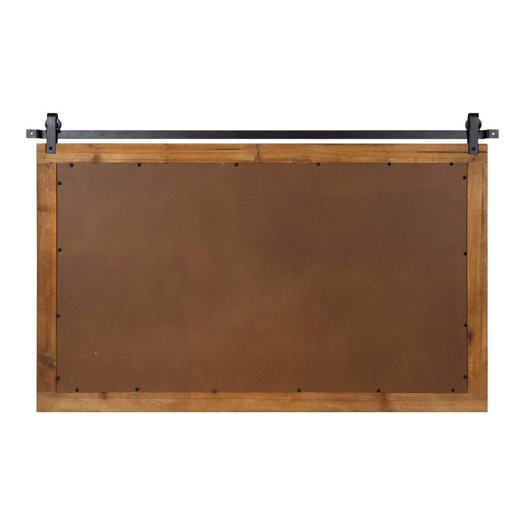 Kate and Laurel Cates Miroir mural rectangulaire rustique