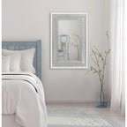 Kate and Laurel Deely Miroir mural en bois et métal