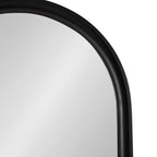 Miroir mural en bois à arche de Kate and Laurel, modèle Hatherleigh