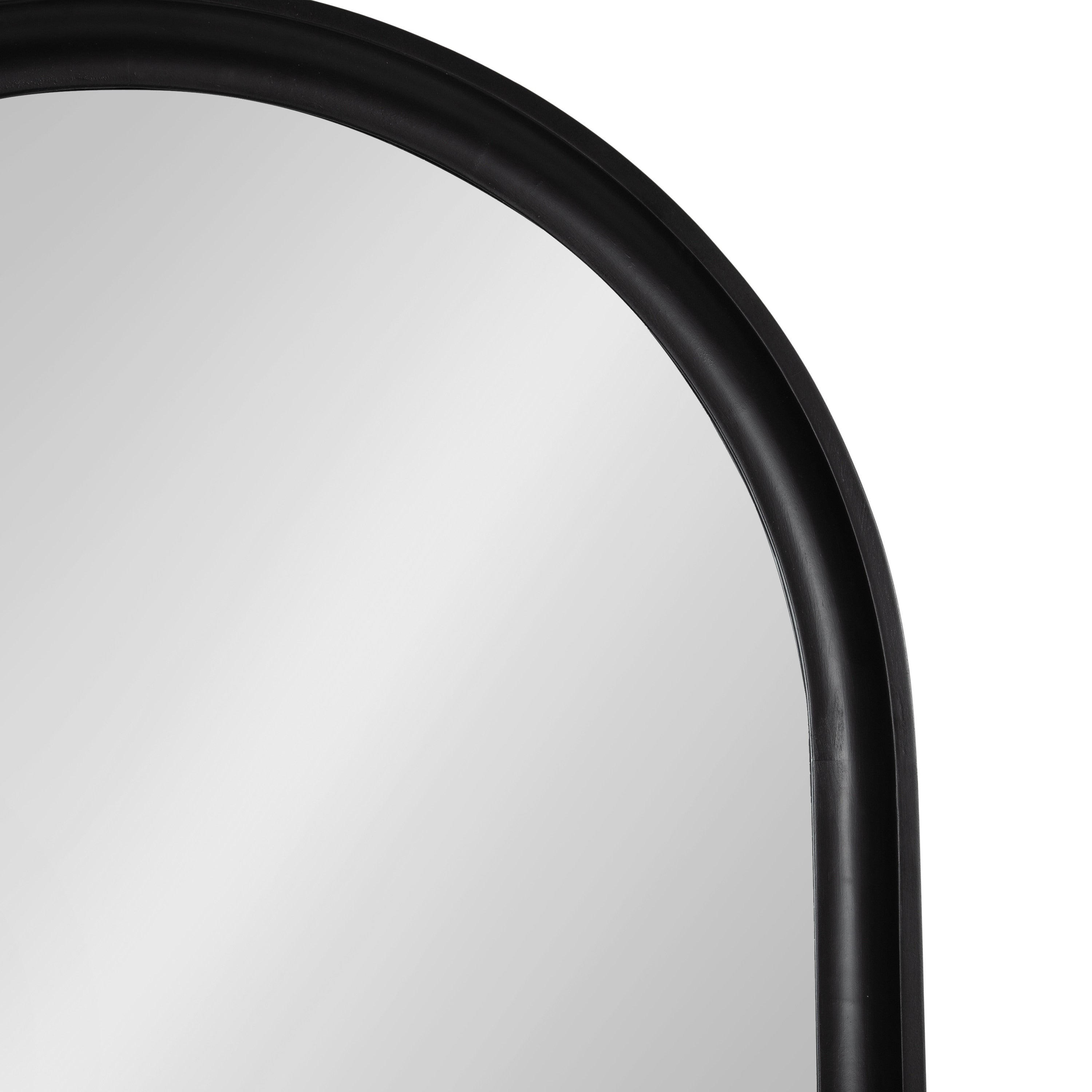 Miroir mural en bois à arche de Kate and Laurel, modèle Hatherleigh