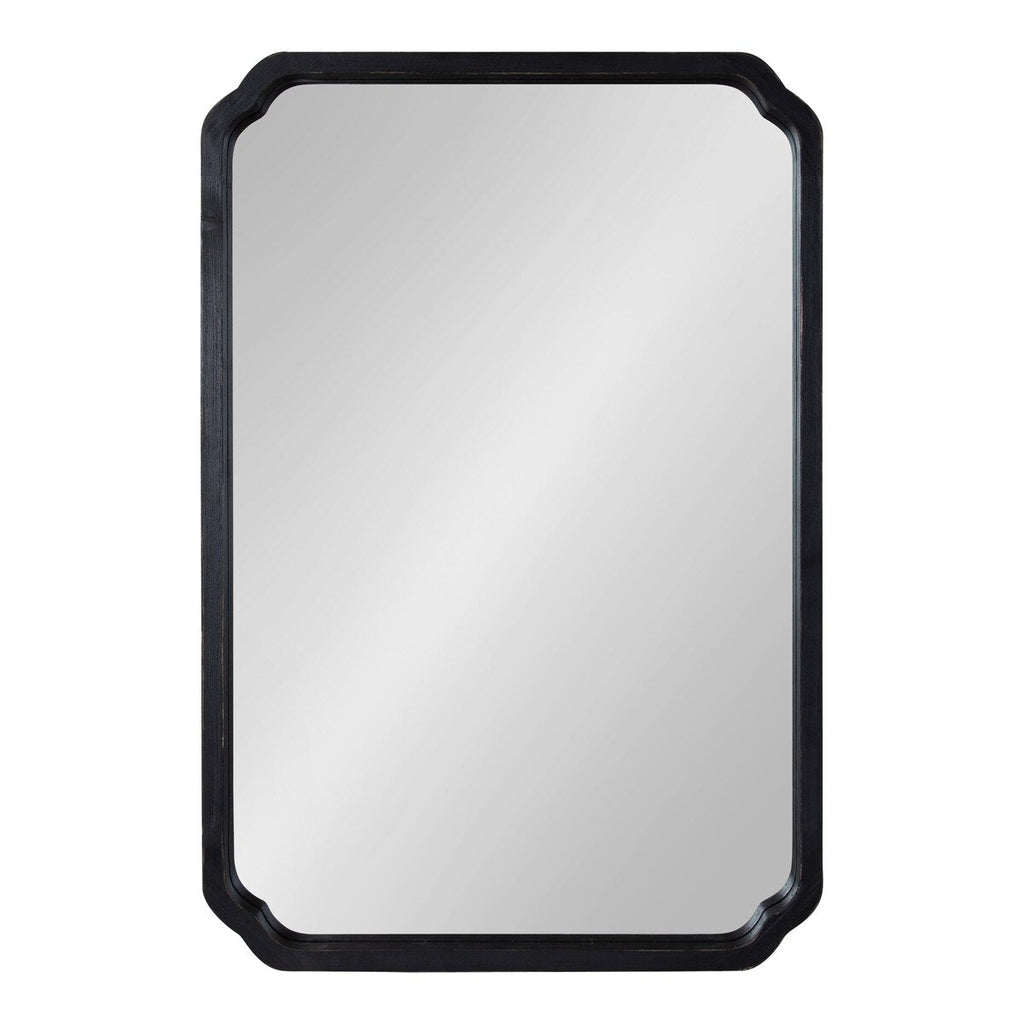 Miroir mural carré en bois Marston de Kate and Laurel