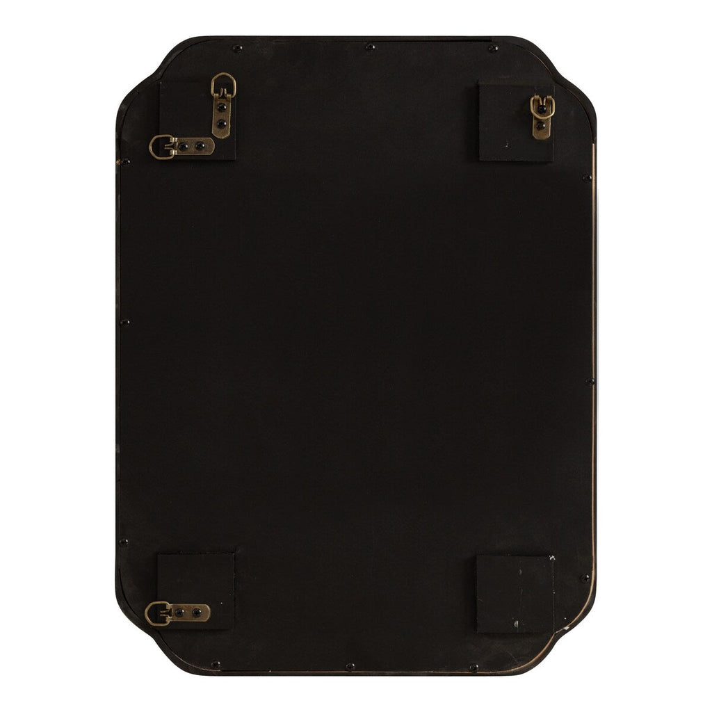 Miroir mural carré en bois Marston de Kate and Laurel