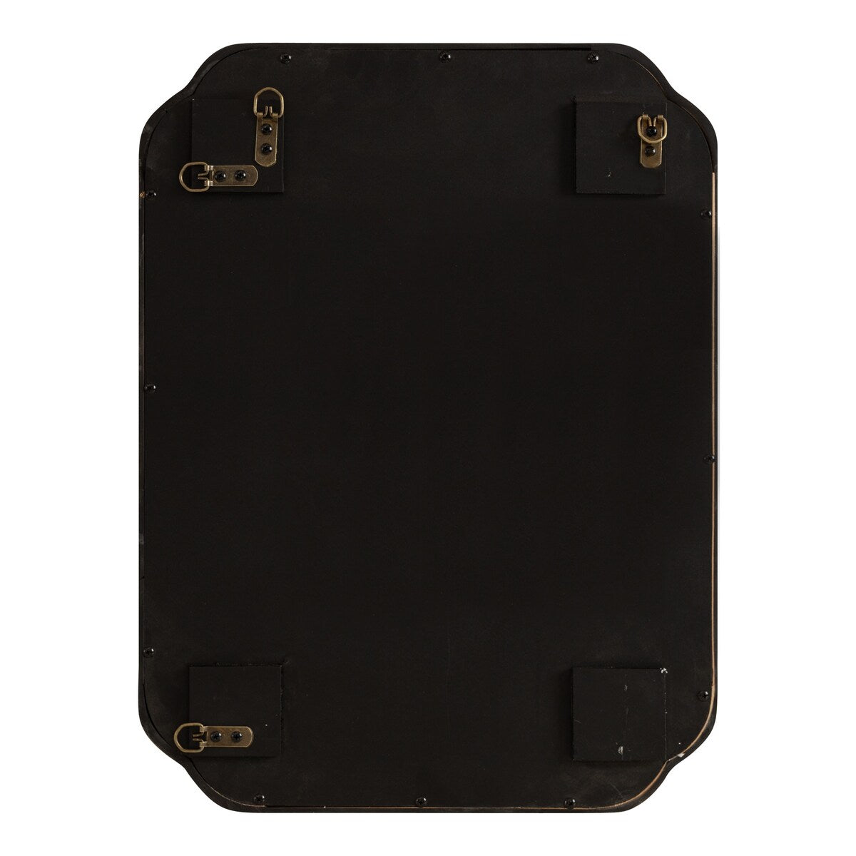 Miroir mural carré en bois Marston de Kate and Laurel