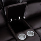 Collection de canapés inclinables manuels en cuir pour salon, meubles inclinables en cuir pour bureau à domicile et salon